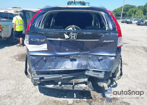 2012 Honda Cr-V Ex-L из США, поврежденный, VIN JHLRM4H72CC004027